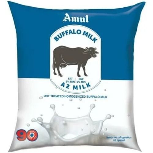 500 Ml 100% Pure Unt Threated Harmonized A2 Amul Buffalo Milk