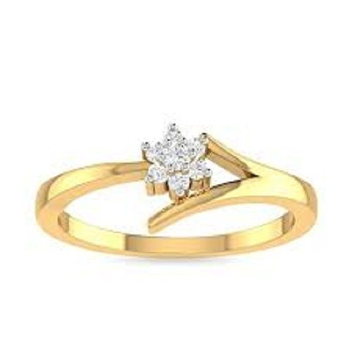 Designer Women Gold Ring For Party And Casual Wear