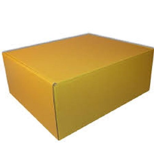 Paper Durable Easy To Transport Rectangular Shape Glossy Lamination Corrugated Box