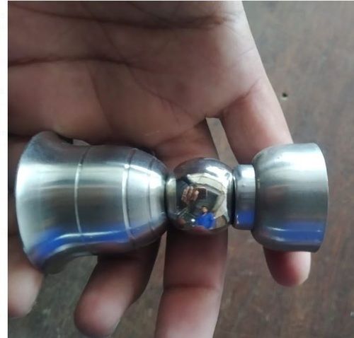 Silver For Door Fitting Stainless Steel Round Ss Metal Door Knob