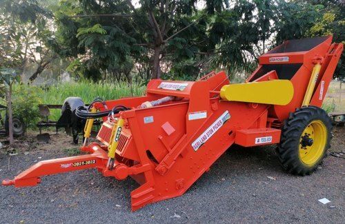 Red Long Lasting Strong Solid Iron Agricultural Stone Picker Agrrismart For Agriculture Implement 