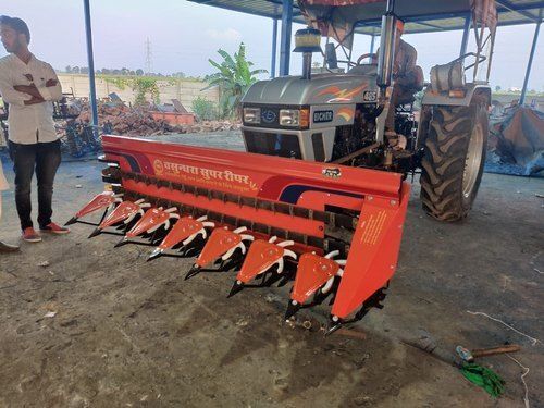 Long Lasting Strong Solid Mild Steel Red Farm Cultivator Vasundra Agriculture Repar