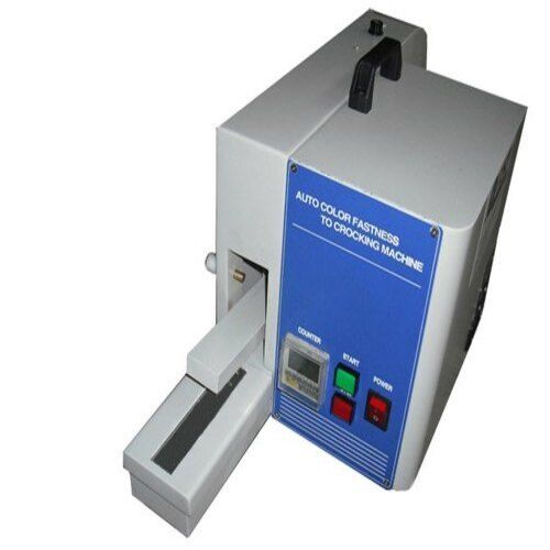 Mild Steel Automatic Asia Vision Instrument Brand Leather Crock Meter Test Width: 16 Millimeter (Mm)