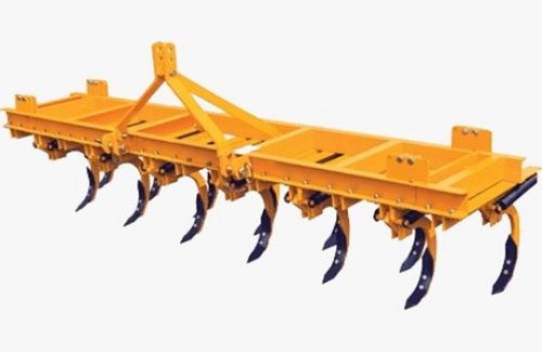 Mild Steel Yellow Paint Coated 11 Tynes Weight 400kg Tiller For Agriculture