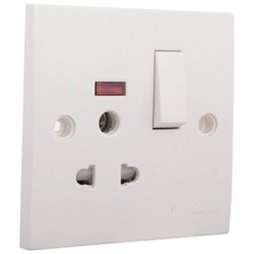 White Lightweight 12 Voltage Corrosion Resistant Modular Design Electric Switch