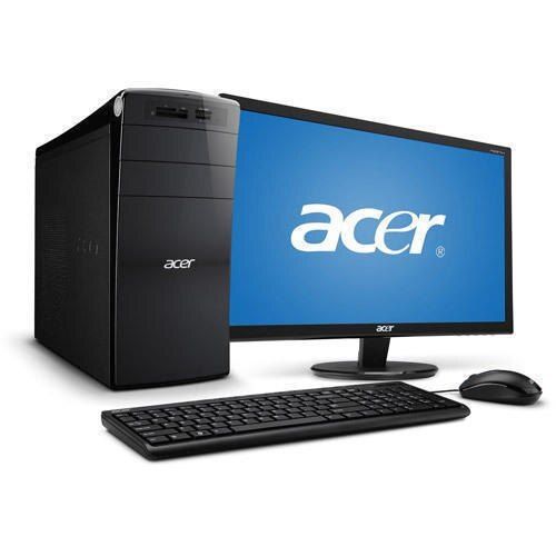 Table Mounted High Efficiency Electrical Acer Desktop Computer System