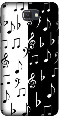 Black And White Plastic Lightweighted Printed Mobile Phone Back Cover - Thin, Lightweight, Customizable Design , Perfect For Trendsetters