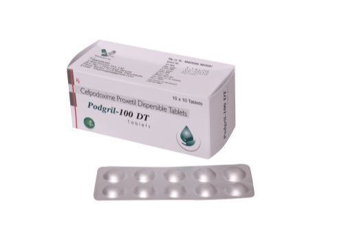 Cefpodoxime Proxetil Dispersible Tablets 200mg 10x10 Tablets