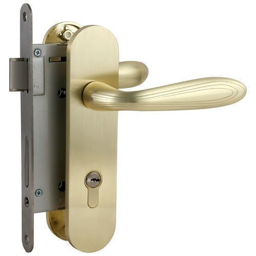 Heavy Duty Premium Grade Elegant And Sophisticated Brass Door Lock Handle at Best Price in