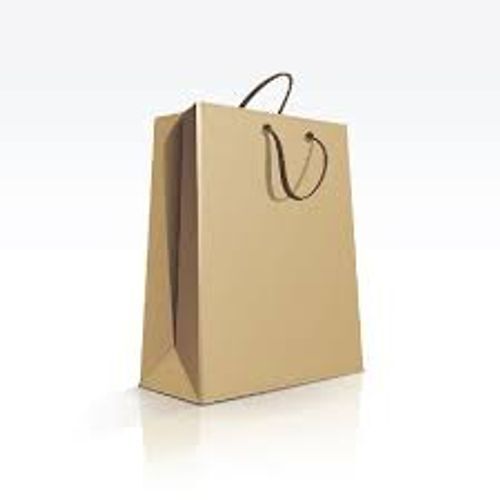 Liquid Eco Friendly Biodegradable Brown Paper Bag Commonly Used For Shopping