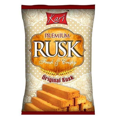 Elaichi Rusk - Solid Cookies, Crunchy Texture | Ready To Eat, Good In Taste, 3-Month Shelf Life, 10% Fat Content