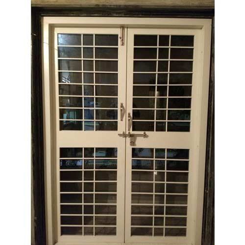 Galvanized Iron French Door For Home And Office Use