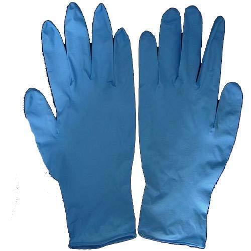 Blue Latex Nitrile Medical Examination Gloves