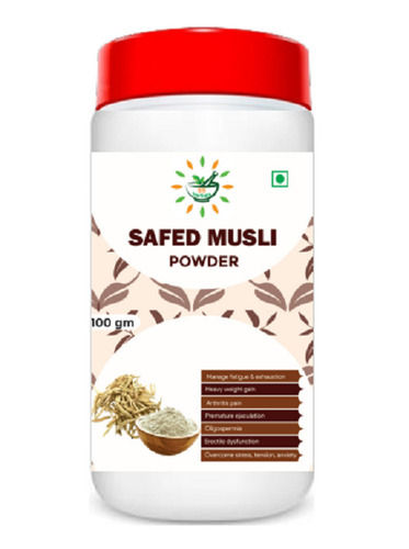 Natural Pure Ayurvedic And Herbal Safed Musli Powder