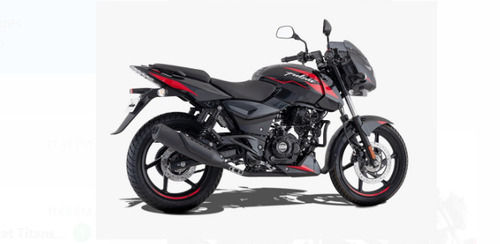 Red And Black Bajaj Pulsar Bike 150 Cc 6 Speed Manual 13 Litres