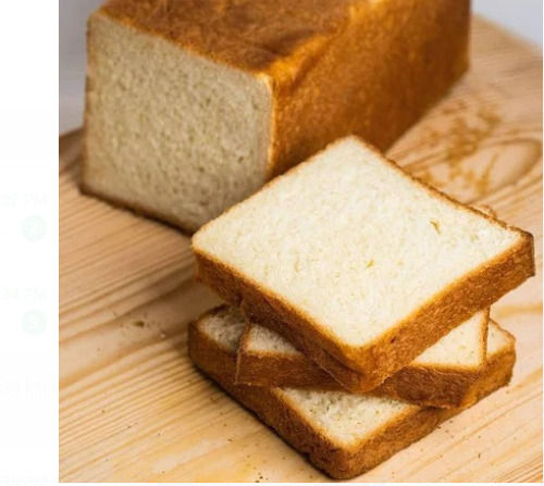 Soft And Fresh Whole Grains Square White Bread For Breakfast
