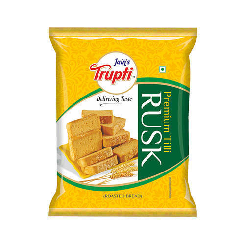 Hygienically Prepared Delicious Taste Crispy Sweet Atta Rusk