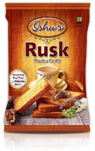 Sweet Rusk - Crunchy Cardamom Flavored Snack | Ready To Eat, Contains 10g Fat, Shelf Life: 3 Months