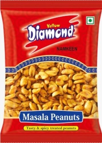 Tasty And Spicy Whole Diamond Masala Peanut Namkeen For Snacks, 50 Gram  Carbohydrate: 14.3 Percentage ( % )