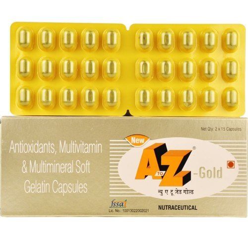 Antioxidants, Multivitamin And Multimineral Soft Gleatin Capsules