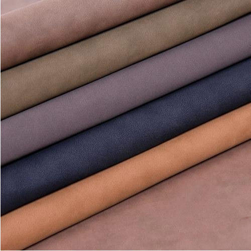 Beautiful Designed Classic Look Waterproof Colorful Plain Pu Leather Cloth