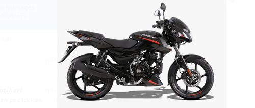 Two Wheeler Black Colour Bajaj Pulsar Bike 6 Speed Manual 13 Litres Fuel Tank Capacity 125 Cc