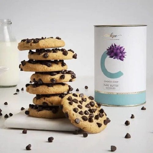 Crispy And Delicious Sweet In Taste Chocolate Chip Topping Pure Butter Cookies Fat Content (%): 28 Grams (G)