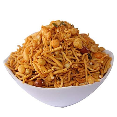 Deep-Fried Pure Besan Spicy Sev Namkeen Used For Snacks, Pack Of 1 Kg