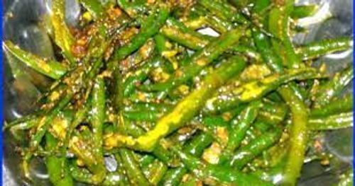 Gluten-Free Low In Oil And Contains No Sugar Spicy Green Chilli Pickle 