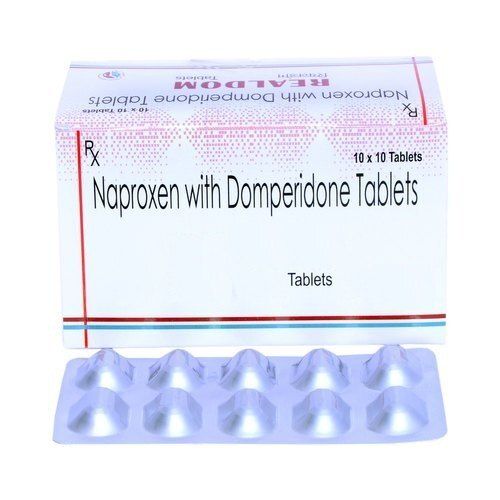 Naproxen With Domperidone Tablets, 10x10 Pack