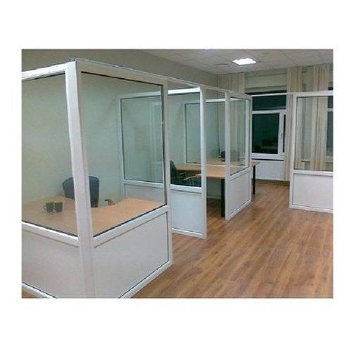 Rust Free Office Cabin Aluminium Partition For Commercial Use