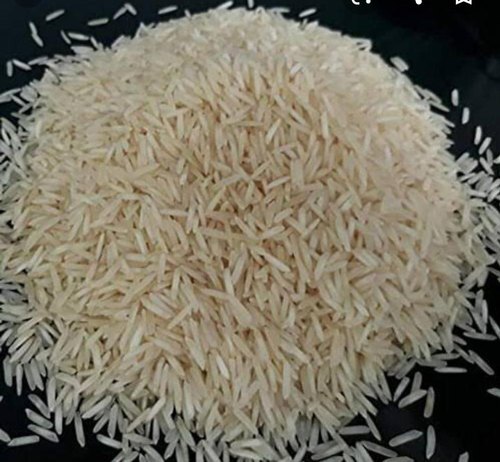 Organic White Basmati Rice - Long Grain Gluten Free High In Protein No Artificial Color No Preservatives Dried Style for Cooking and Human Consumption