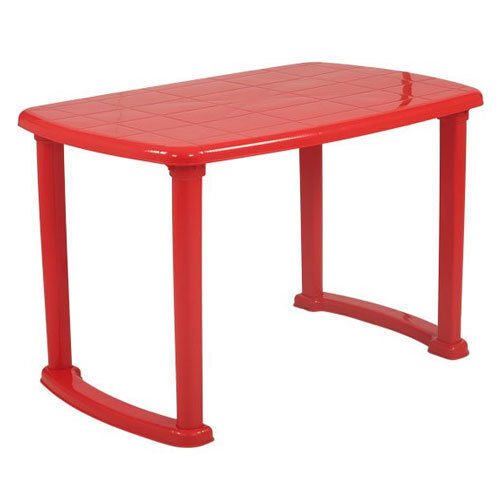 Rectangle Shape Classic Appearance Machine Cutting Solid Pvc Plastic Table Carpenter Assembly