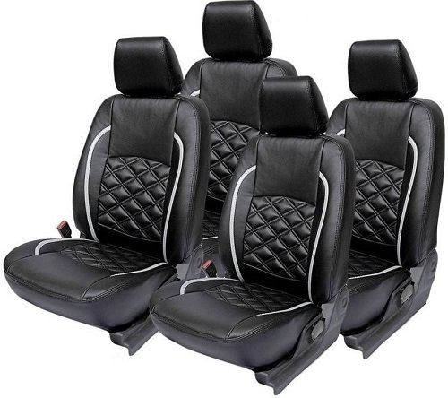 Set Of 4 Pieces Waterproof And Dust Proof Plain Leather Car Seat Cover at  8000.00 INR in Jejuri