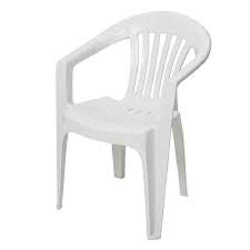 Eco-Friendly White Pvc Plastic Chair For Restaurant Home And School