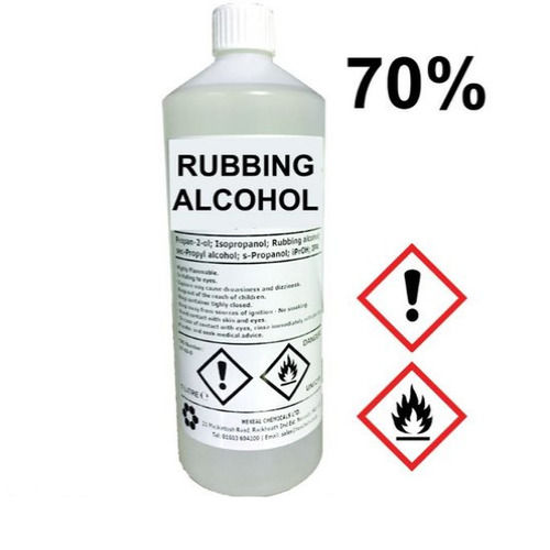 70% Ispropyl Rubbing Alcohol, Bottle And Drum Packaging Application: Industrial