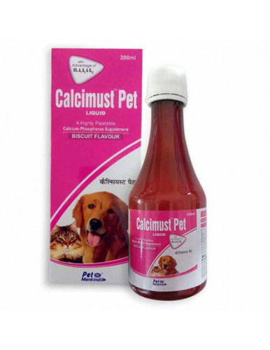 Calcimust Pet Calcium Supplement Syrup, Pack Of 200 Ml 