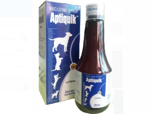 Dog Pet Buclizine Syrup, Pack Of 200 Ml  Ingredients: Chemicals