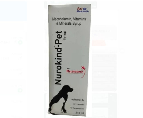 Pet Mecobalamin Vitamins And Minerals Syrup, Pack Of 210ml 