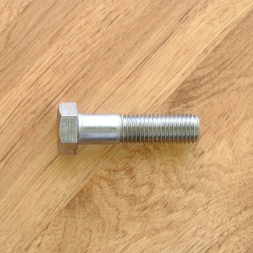 Silver Material Grade Ss304 Stainless Steel Hex Bolt For Industrial Usage
