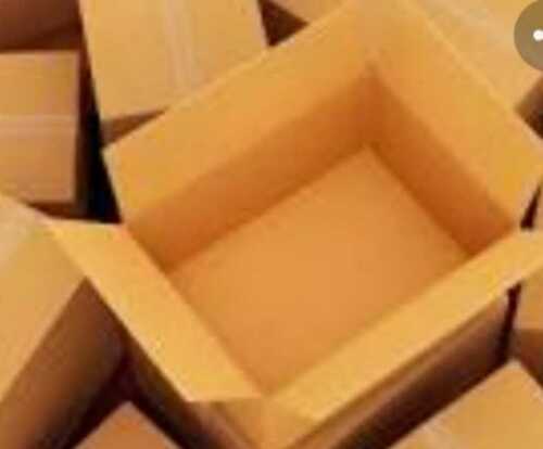 Solid Strong Long Lasting Plain Brown Multisizes Corrugated Box For Industrial Use