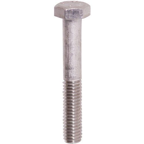 Stainless Steel Half Threaded Powder Coated Hex Bolt For Construction, 10 Mm