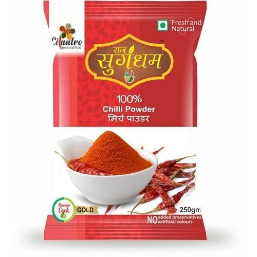 250 Gram Pack 100% Natural Organic Kashmiri Red Chilli Powder