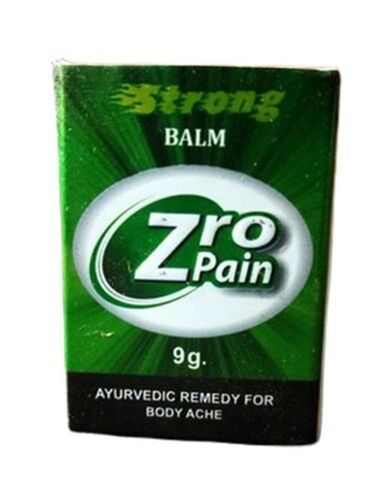 9 Gram Ayurvedic Remedy Zro Pain Relief Balm