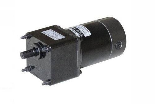 Black Colour Frame Electric Dc Gear Motor Weight 2.5 Kg 60 Watt Size 90 Mm Efficacy: Ie1