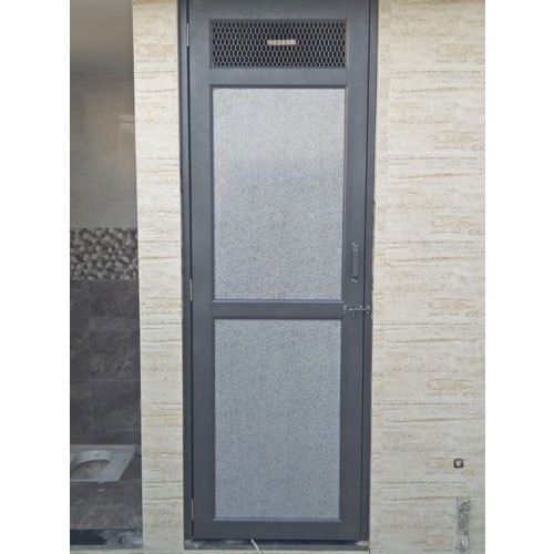 Grey Designer Size 6x3 Feet Thickness 40 Mm Rectangular Aluminum Doors