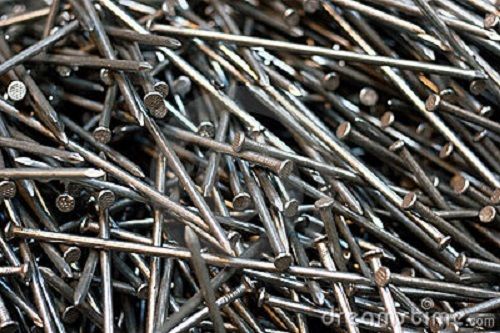 Gray Steel Dark Brown Strong Nail Wire Available In Various Gauges And Lengths 