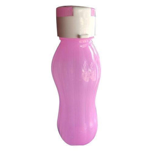 Premium Grade Unbreakable Leak Proof Baby Pink Plastic Water Bottle Capacity: 1 Liter/Day