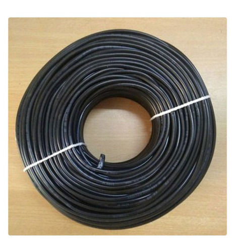 Pvc Material 4 Core Black Color Submersible Cable Used For Underwater, 90 Meter Conductor Material: Copper