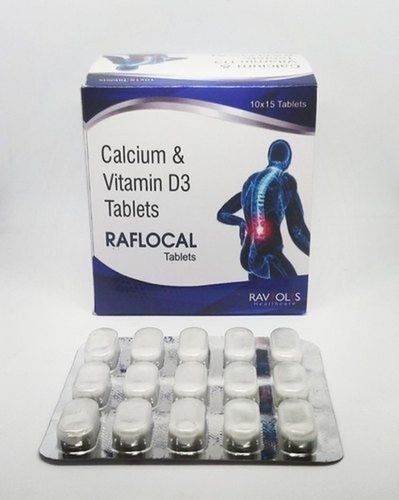 Calcium And Vitamin D3 Tablets Organic Medicine